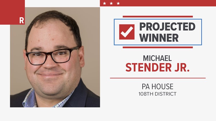 Michael Stender Jr. projected winner of PA 108th District race