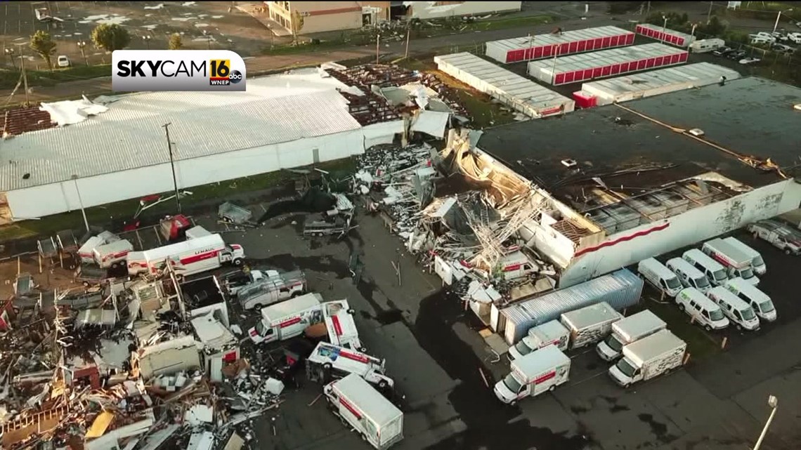 UPDATE: Storm Damage in Luzerne County Caused by EF2 Tornado | wnep.com