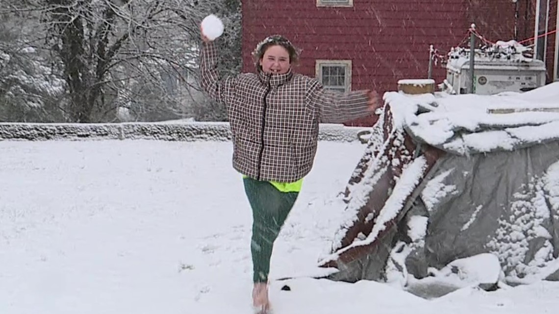 Snow in Lewisburg, parts of central Pennsylvania - Vimarsana News