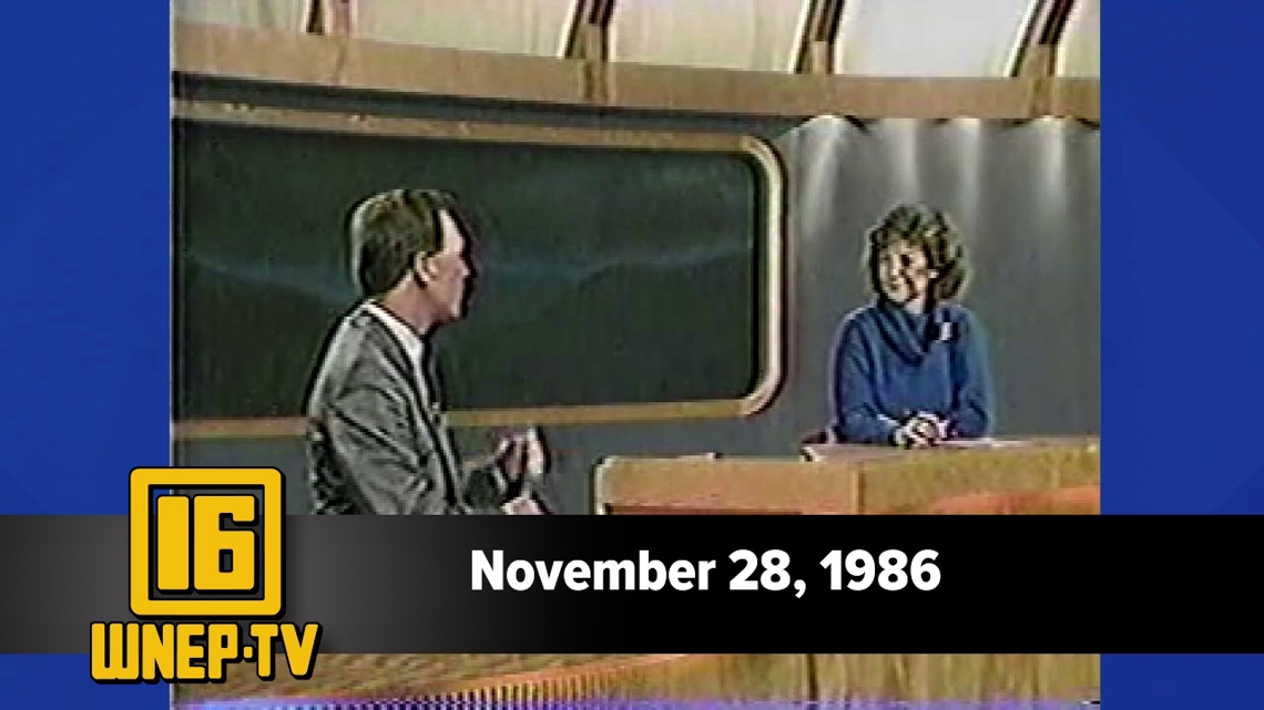 Newswatch 16 for November 28, 1986 | From the WNEP Archives | wnep.com