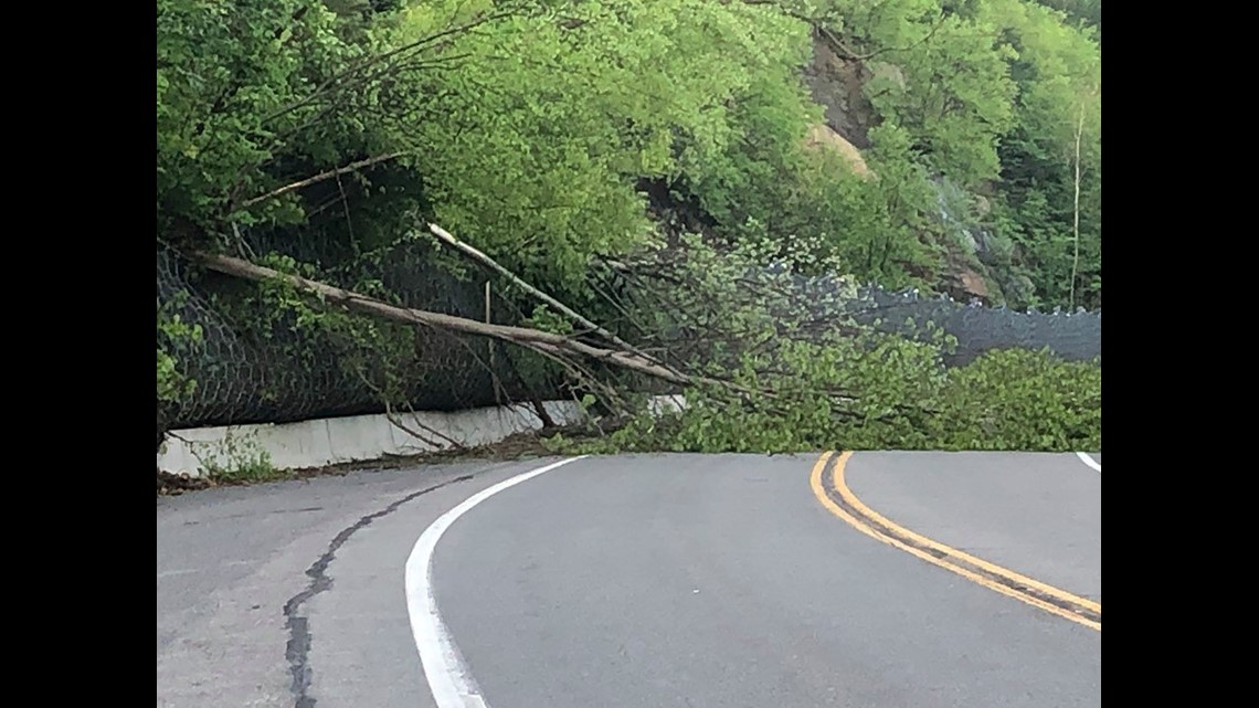 Rock Slide Closes Part Of Route 147 In Northumberland County | Wnep.com