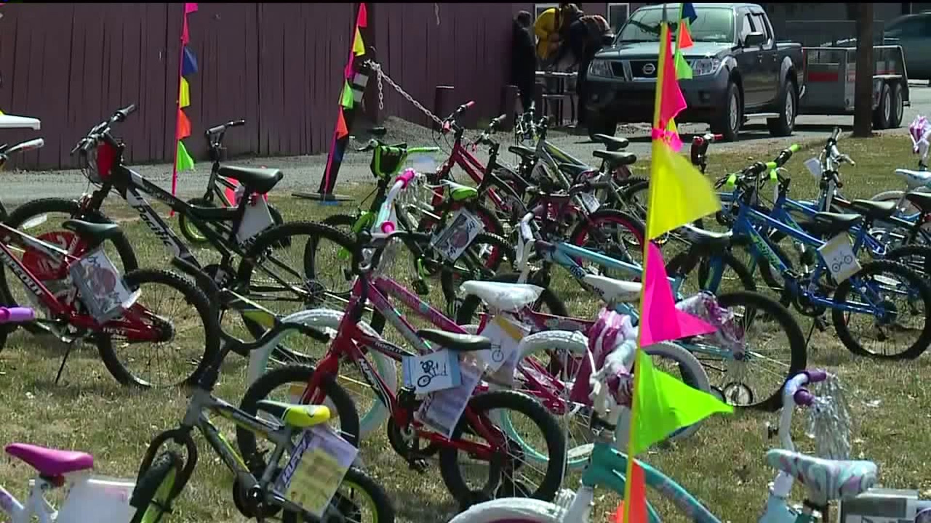 Church Giving Out Bikes at Easter Egg Hunt