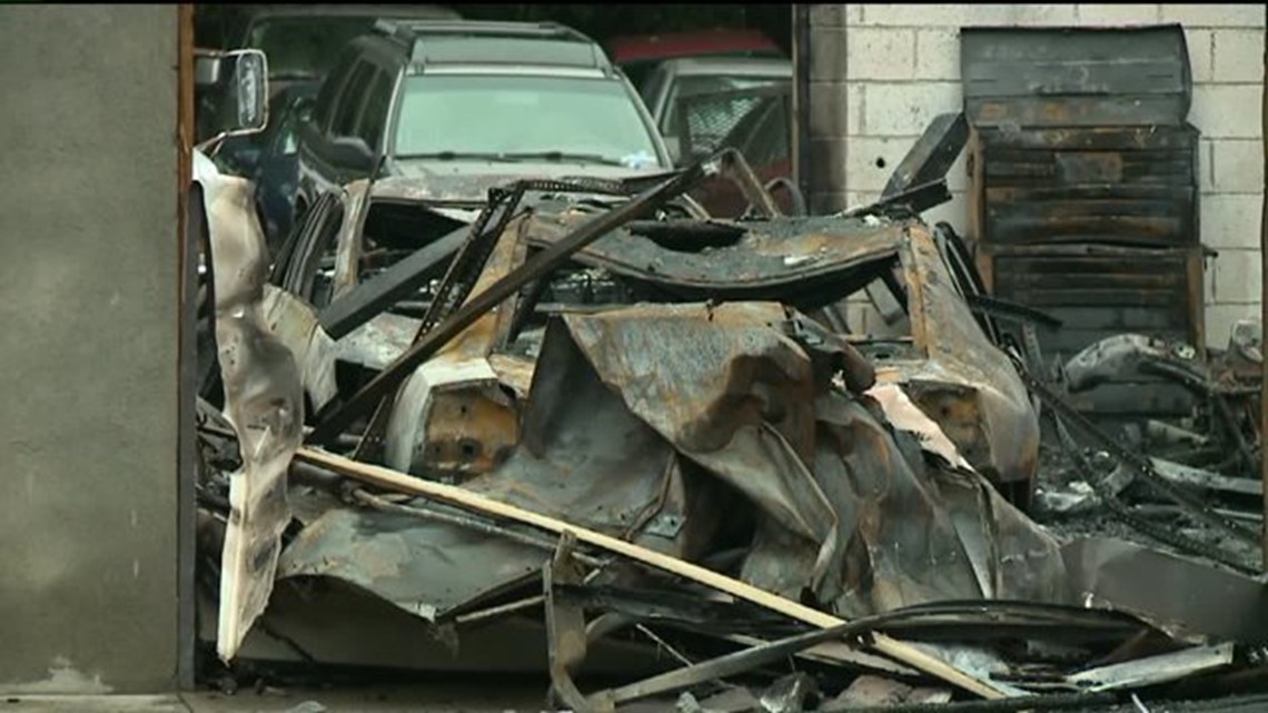 Vehicles, Body Shop, Ruined by Fire | wnep.com