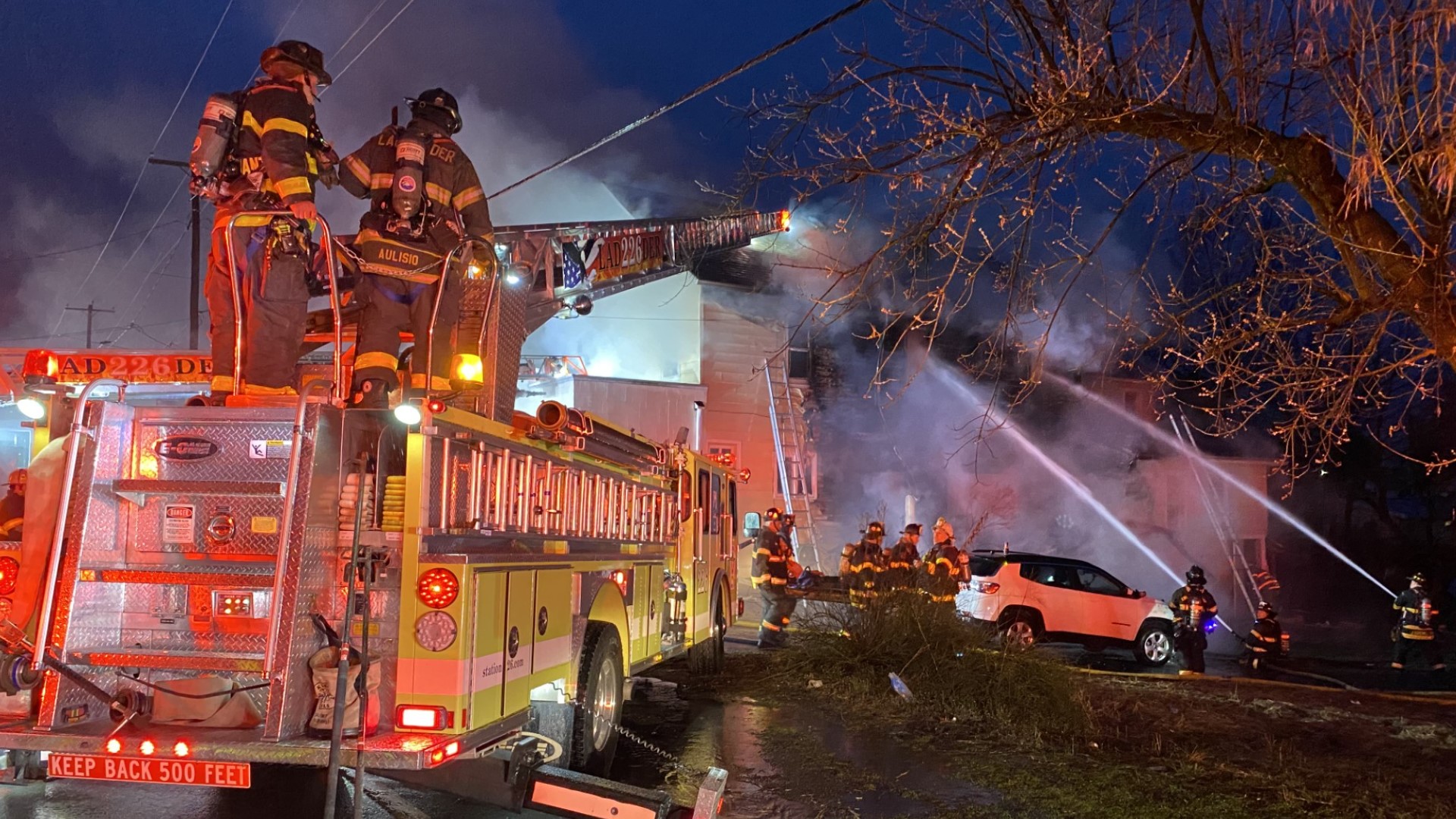 Crews were called to a home along Foote Avenue in Duryea around 6 a.m. Saturday to fight a fire. It was the second fire there in two weeks.
