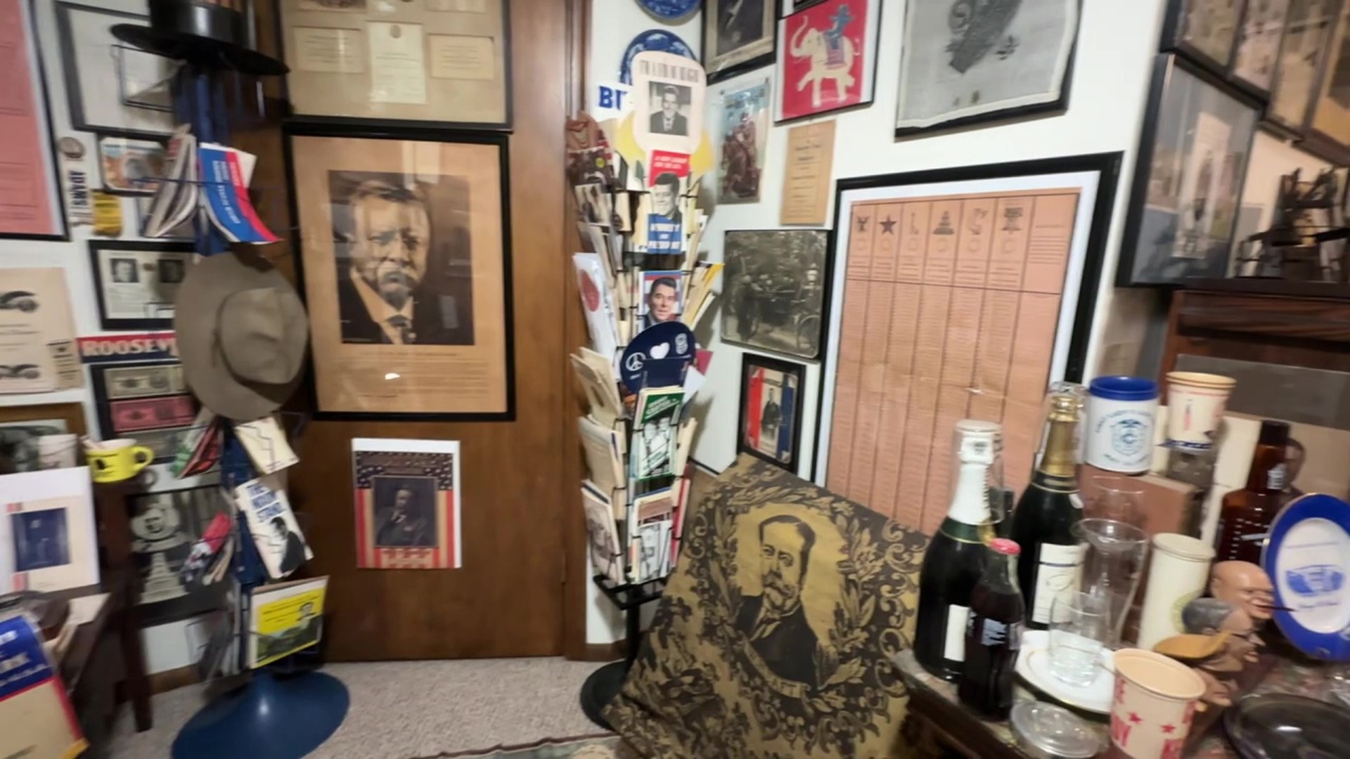 In honor of President Abraham Lincoln's birthday, Newswatch 16's Chelsea Strub checked out a compilation of chief executive collectibles in Luzerne County.