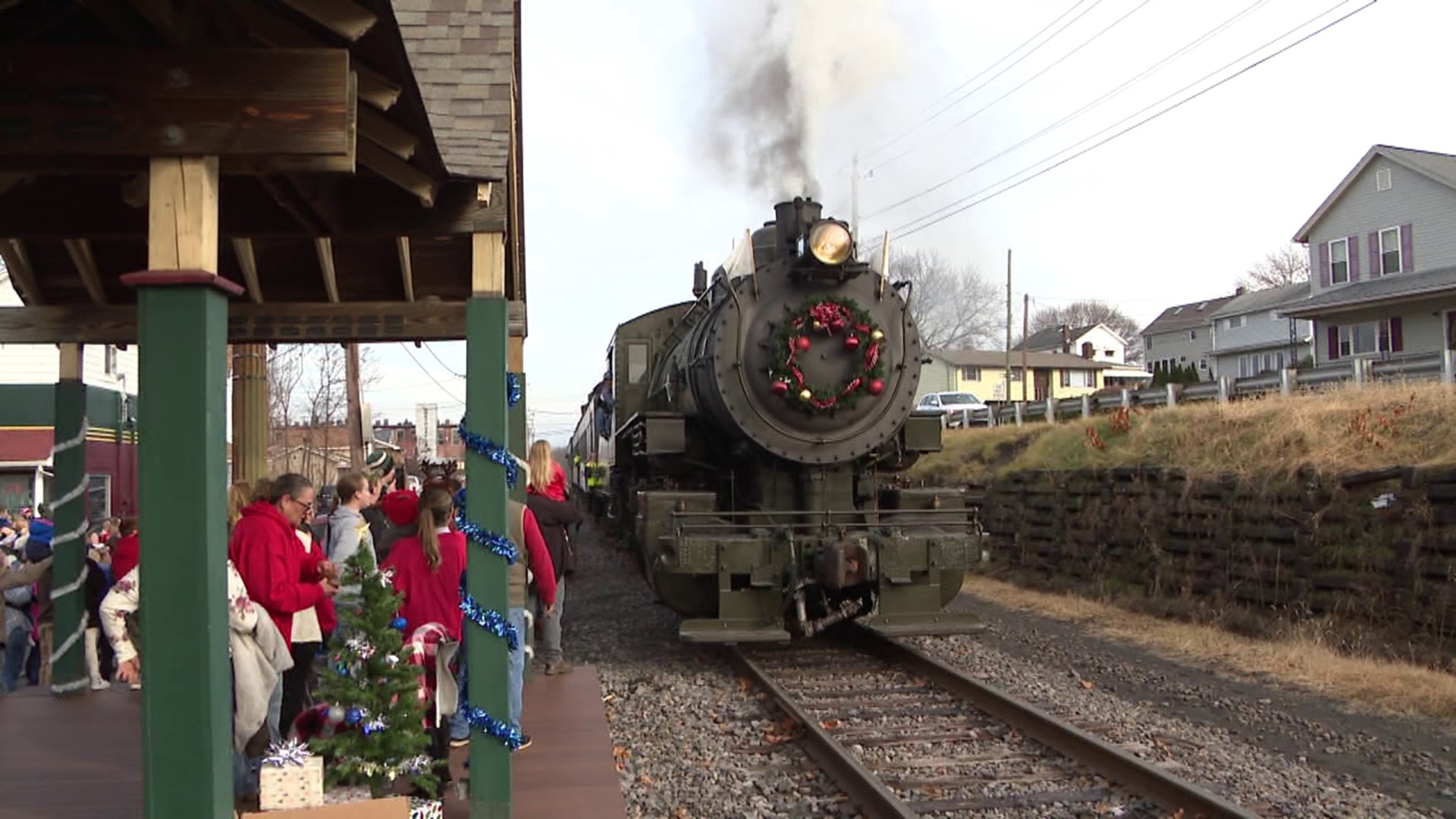 The holiday tradition that began in 1996 continued Saturday, spreading cheer throughout Lackawanna County.