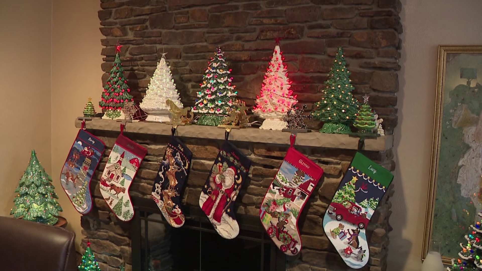 Newswatch 16's Jon Meyer spoke with one woman from Luzerne County about her vast collection of ceramic Christmas trees.