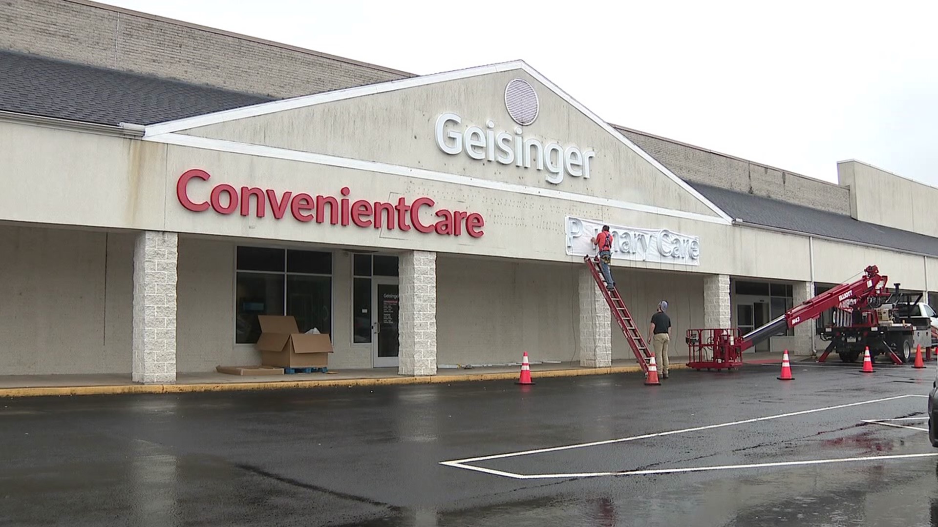 Geisinger is opening a facility with doctors' offices and a convenient-care clinic