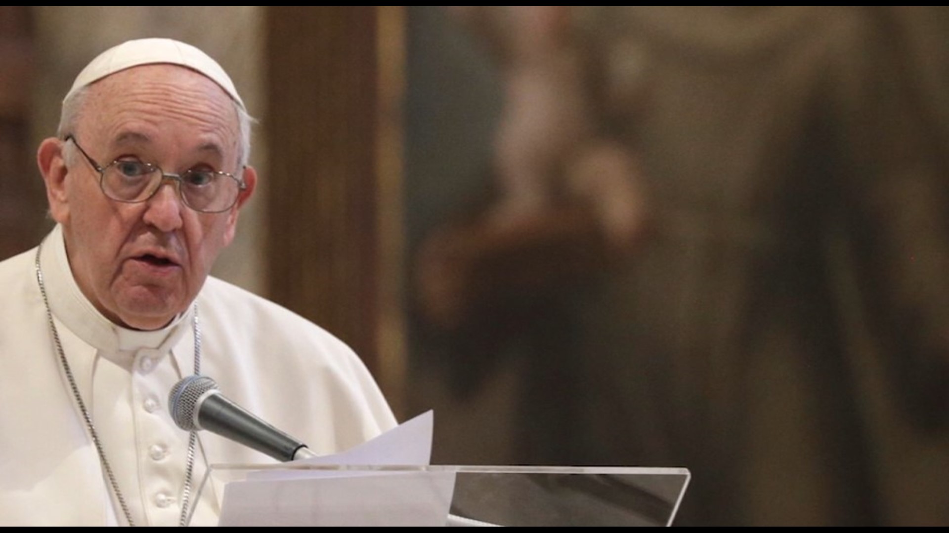 Francis was quoted in a new documentary, released today in Rome.