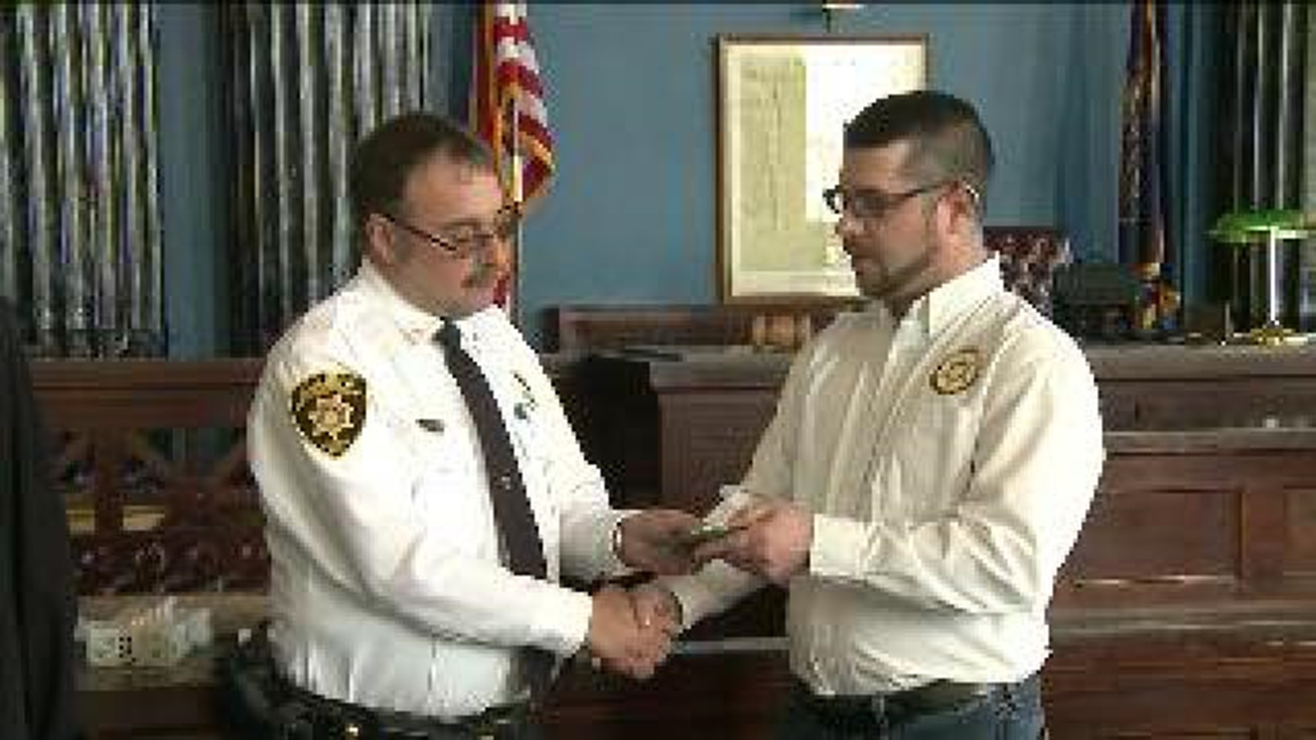 Acting Sheriff Sworn in amid Salary Dispute