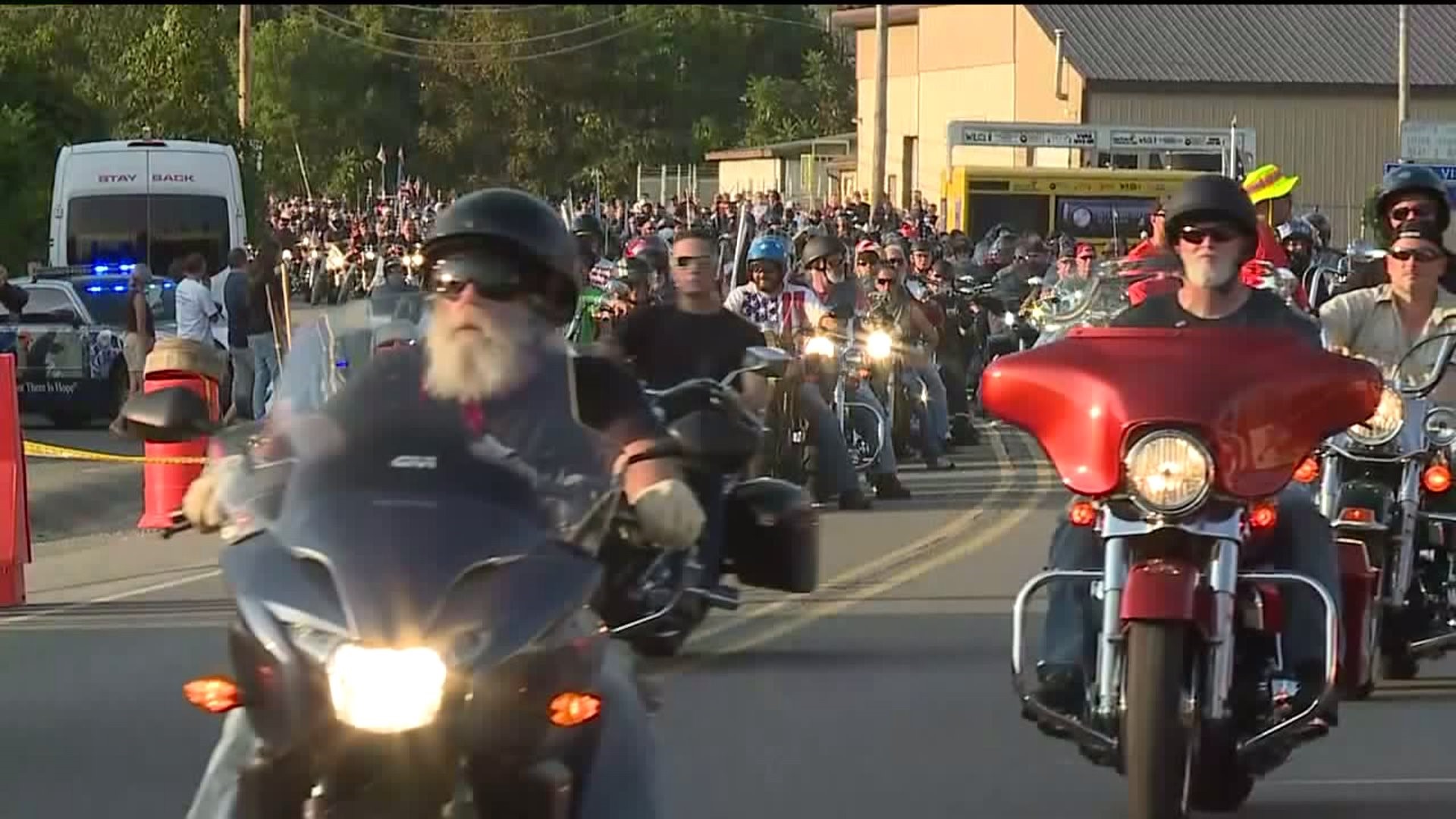 Hundreds Take Part in Annual 9/11 Memorial Motorcycle Ride