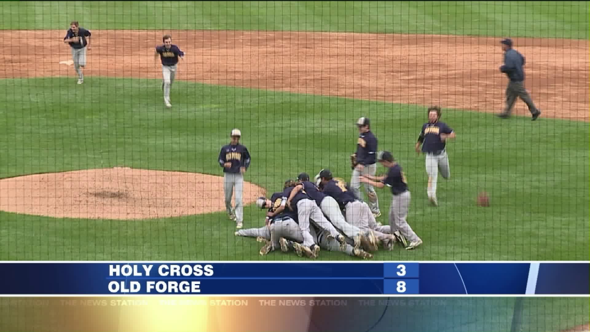 Old Forge Beats Holy Cross for District 2 2A Baseball Title