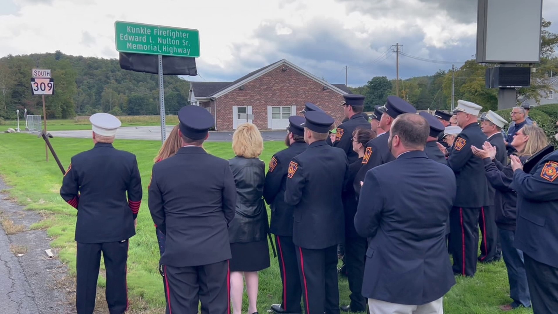 A Wyoming County firefighter suffered serious injuries in the line of duty and later died. The roadway from the scene to his fire station now bears his name.