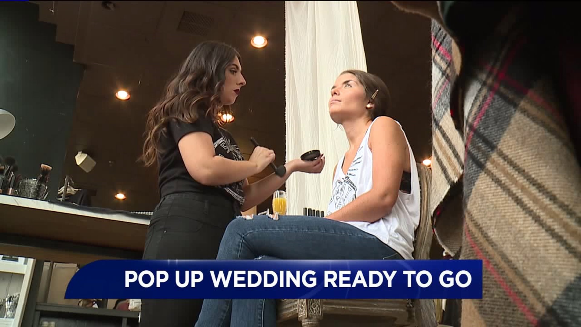 Businesses Team Up for `Pop-Up Wedding`