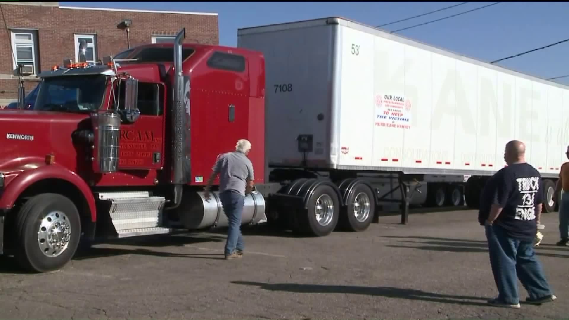Supplies Headed from Pennsylvania to Hurricane Victims