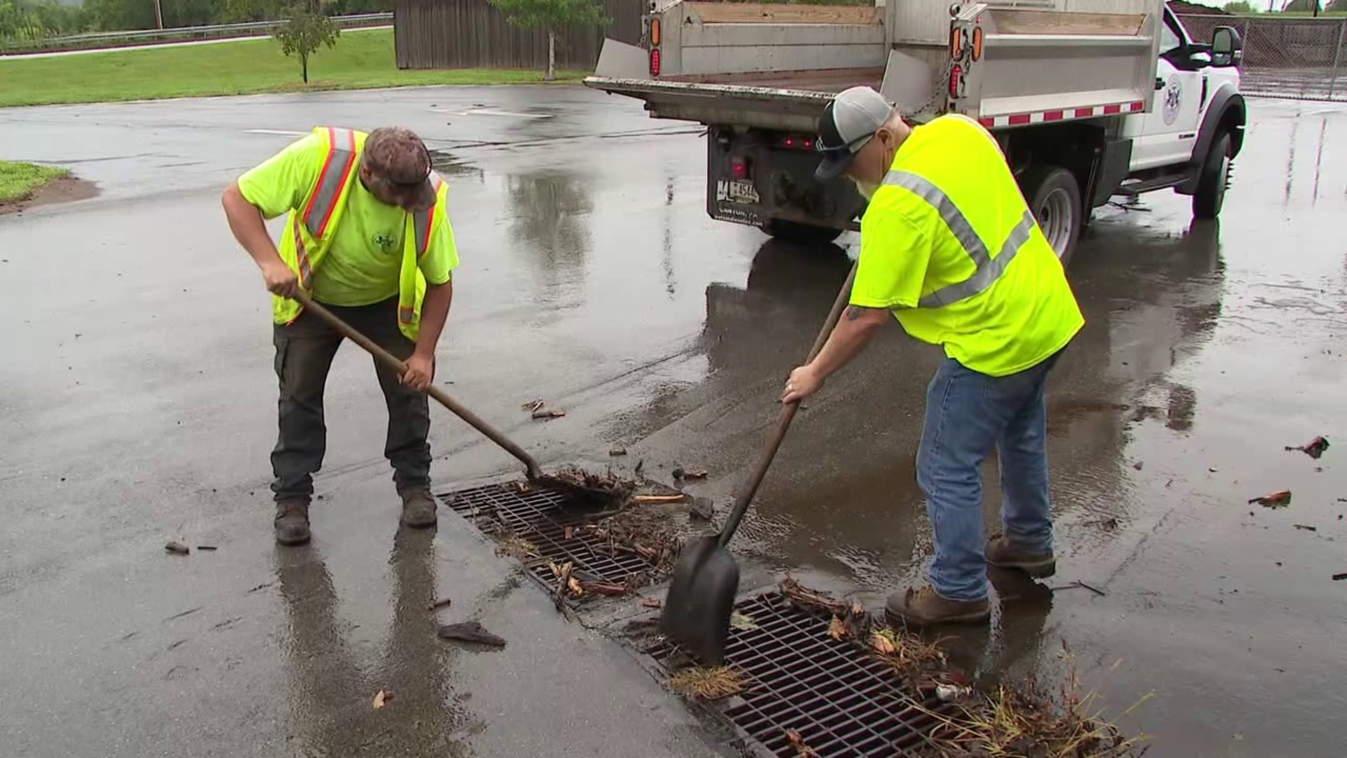 The storm could bring more than five inches of rain to the city.