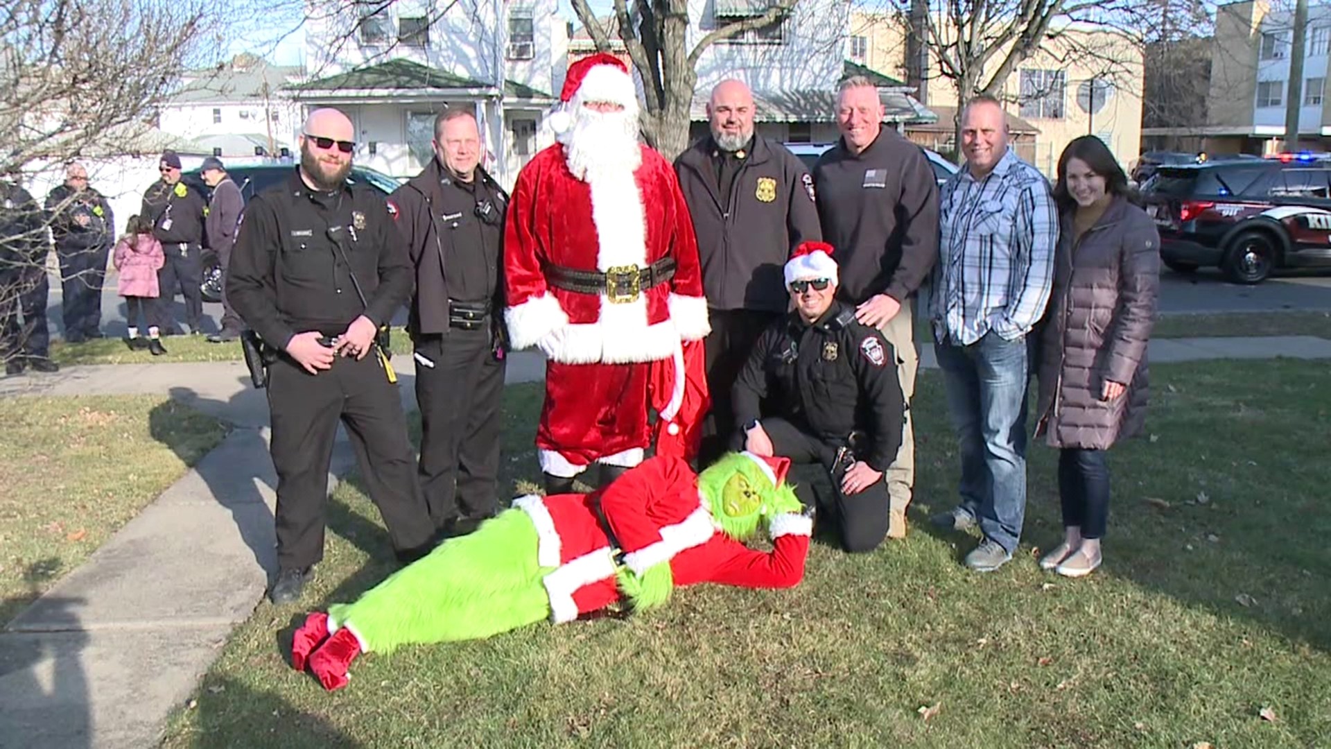 The spirit of the season is alive and well because of a police department in Kingston.