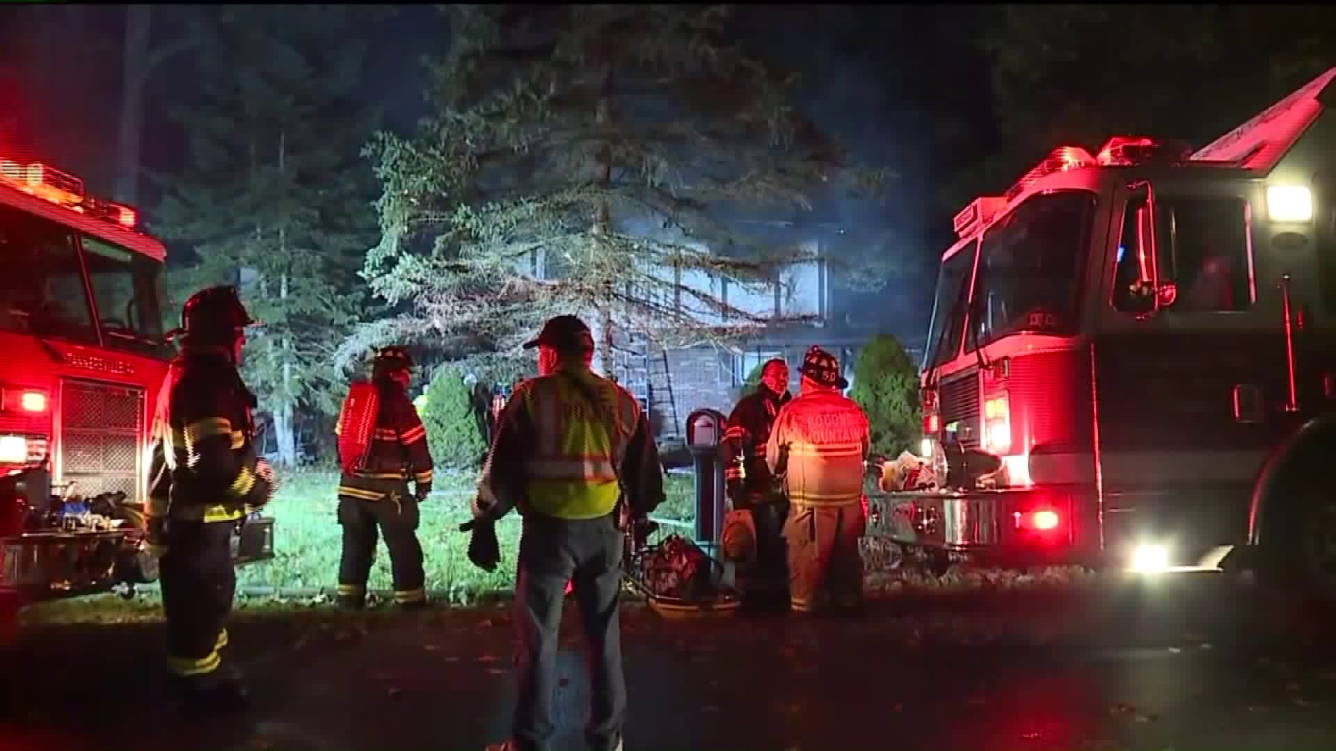 House Explosion in Monroe County