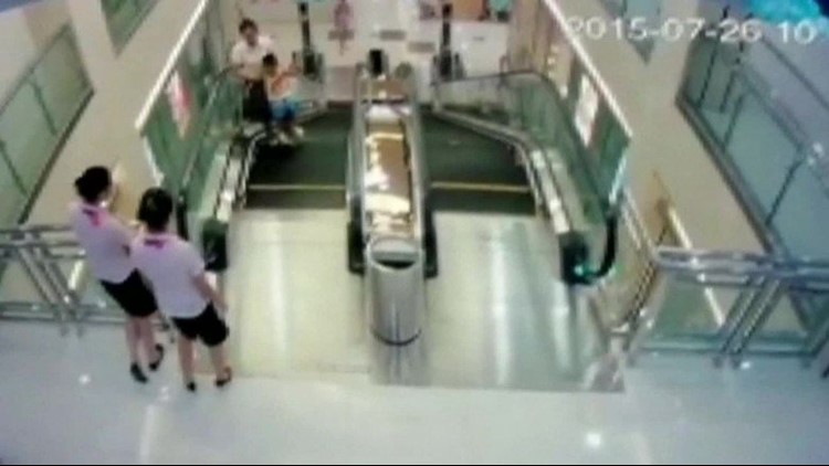 Chinese Mother Saves Son Seconds Before Falling to Death Inside ...