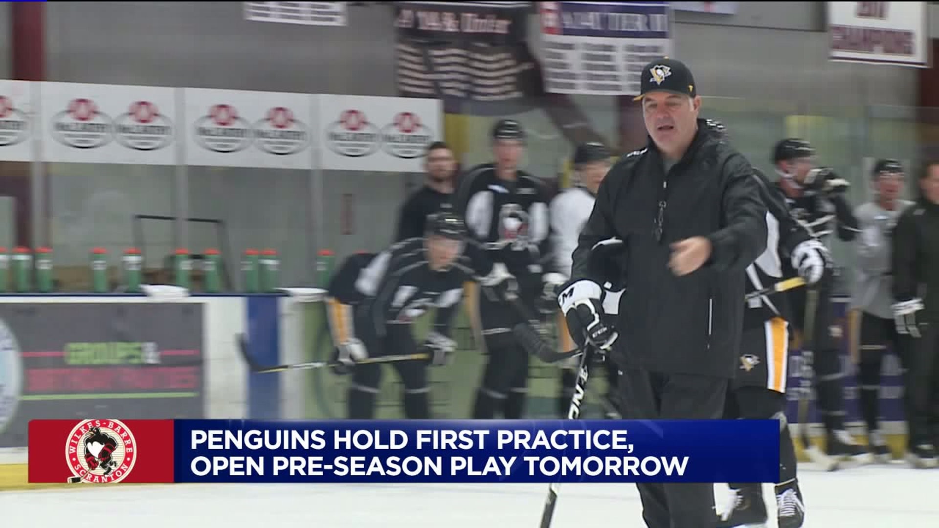WBS Penguins Hold First Practice