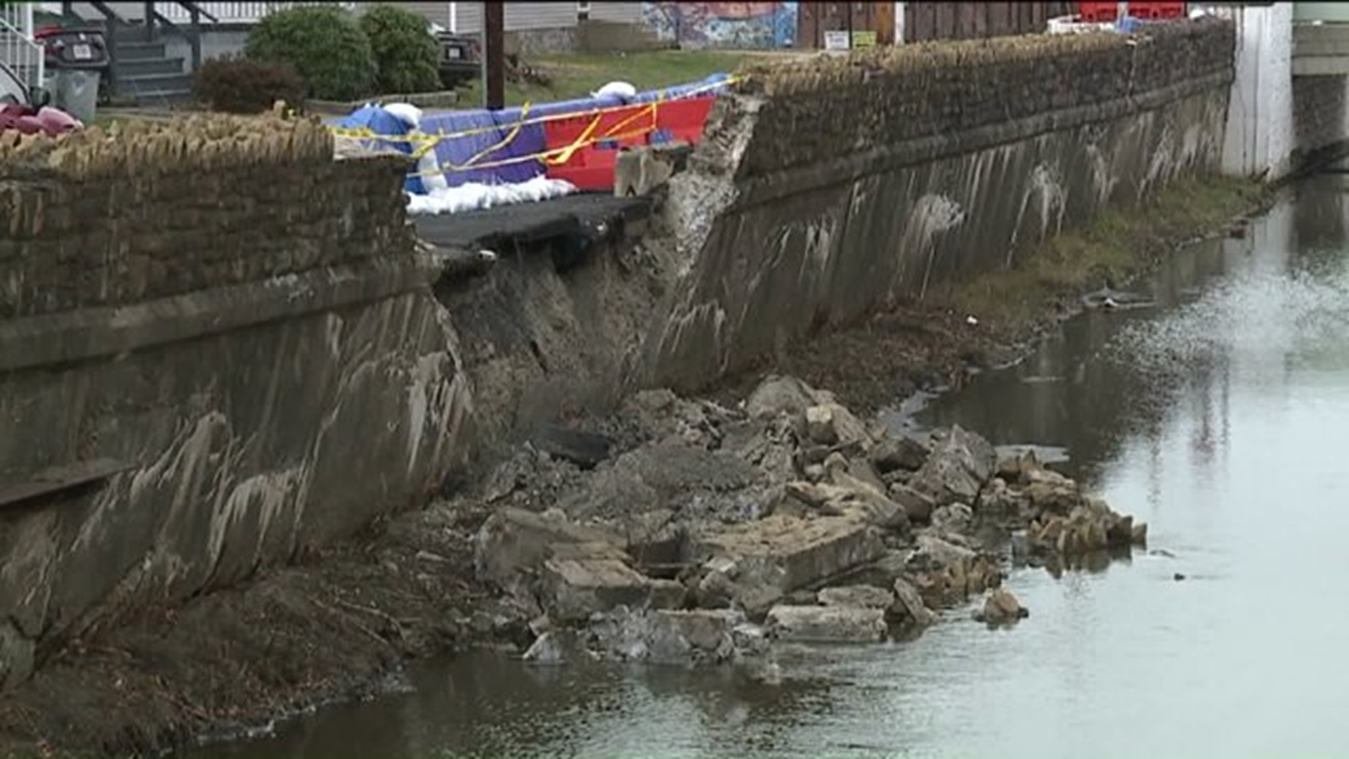 Flood Wall Worries in Wilkes-Barre