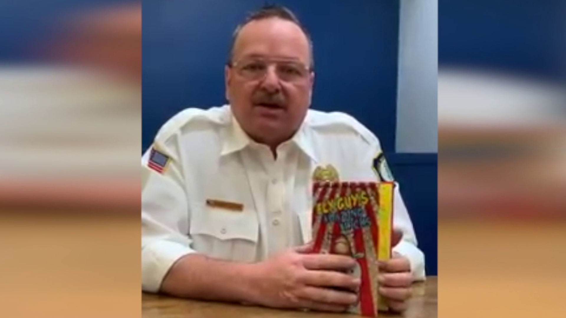 White Haven Police Chief Thomas Szoke says throughout the Stay-at-Home order, officers will be taking turns reading and doing activities on Facebook.