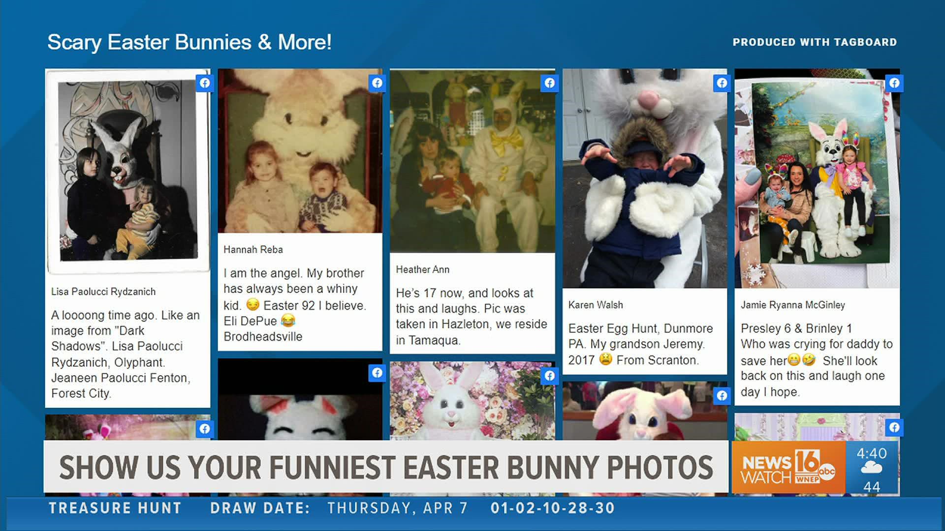 For this Flashback Friday, Newswatch 16's Ryan Leckey shares your most frightening Easter photos.