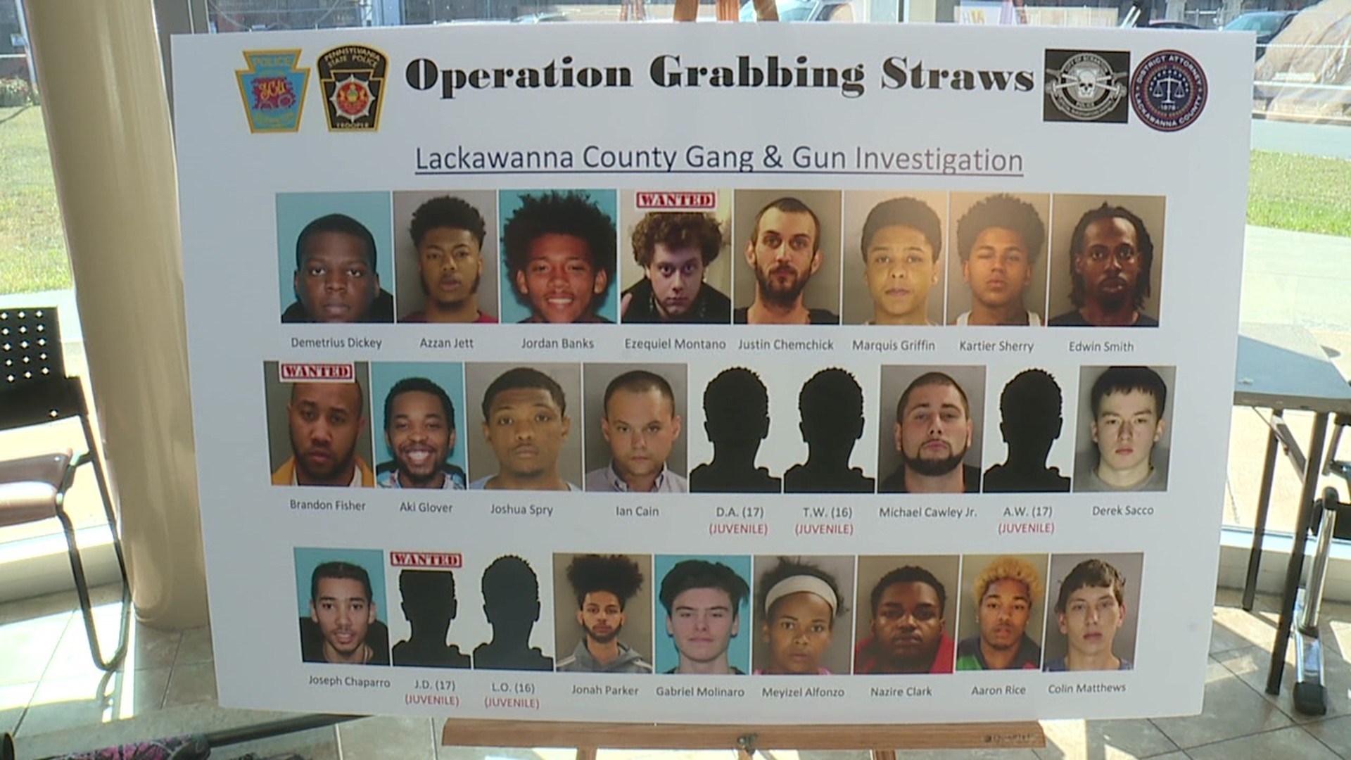 The police investigation was dubbed 'Operation Grabbing Straws.'