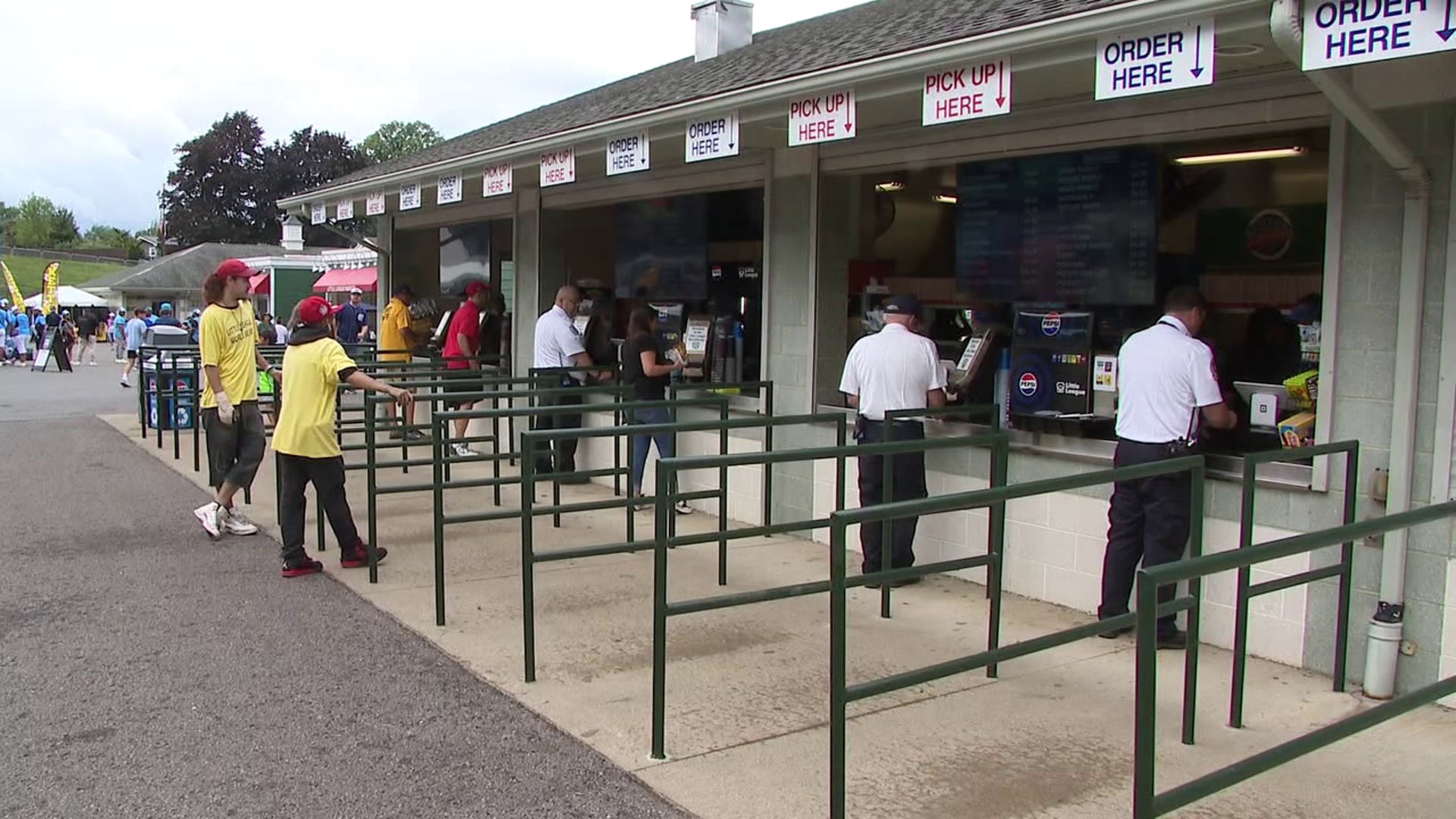 Newswatch 16's Mackenzie Aucker caught up with some volunteers working the concession stands.