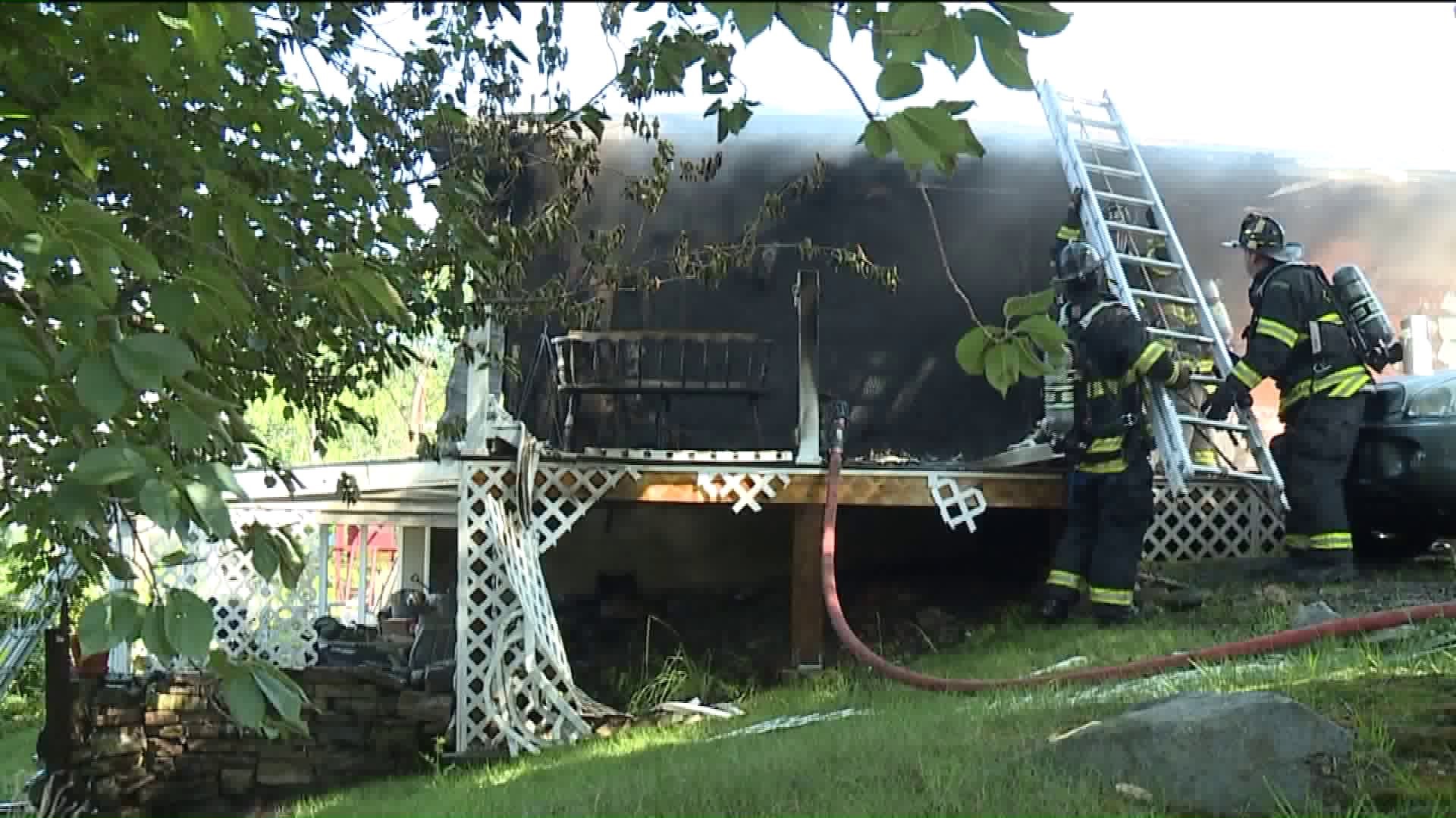Fire Damages Dupont Home