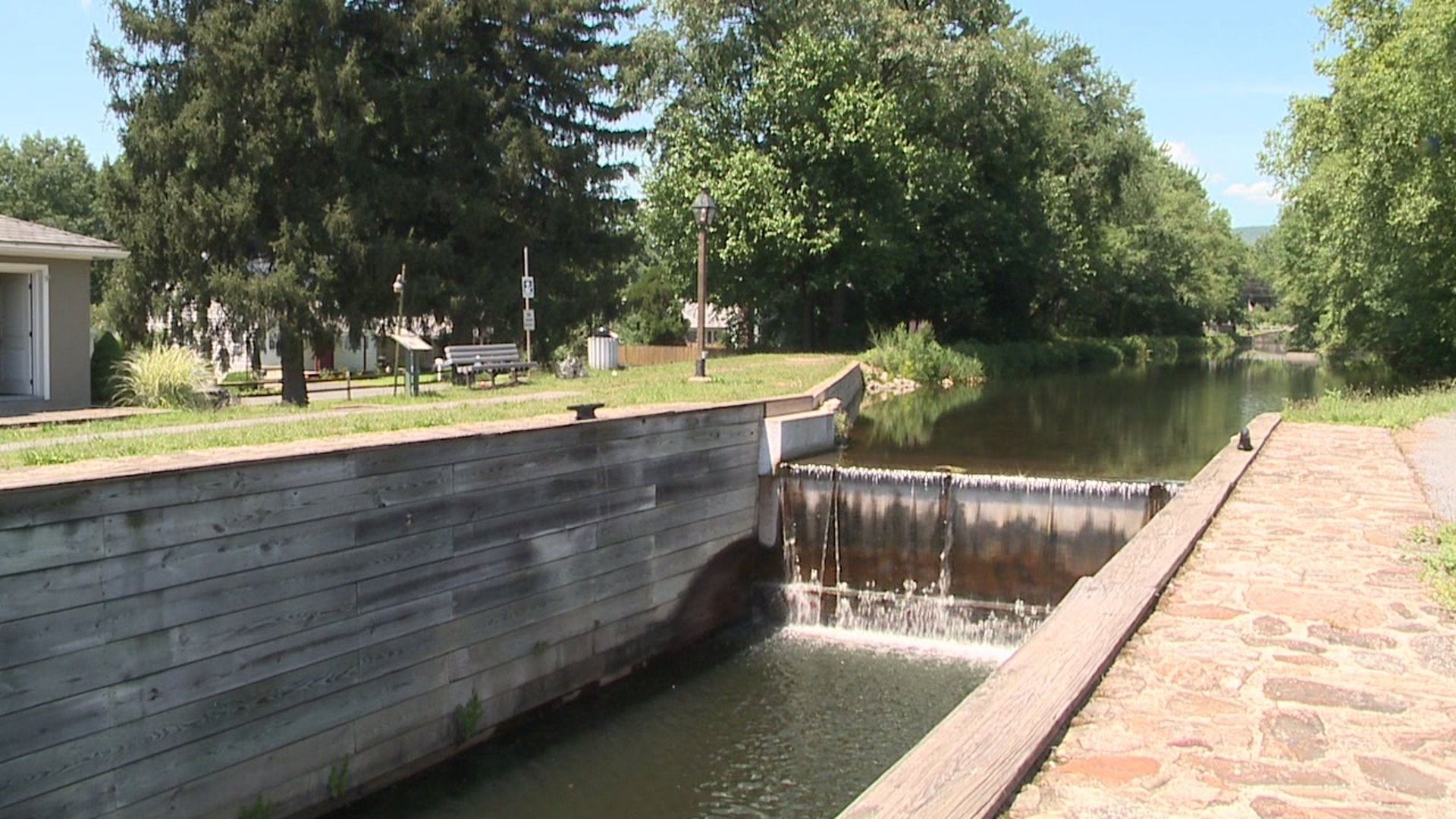 The Lehigh Canal at Walnutport