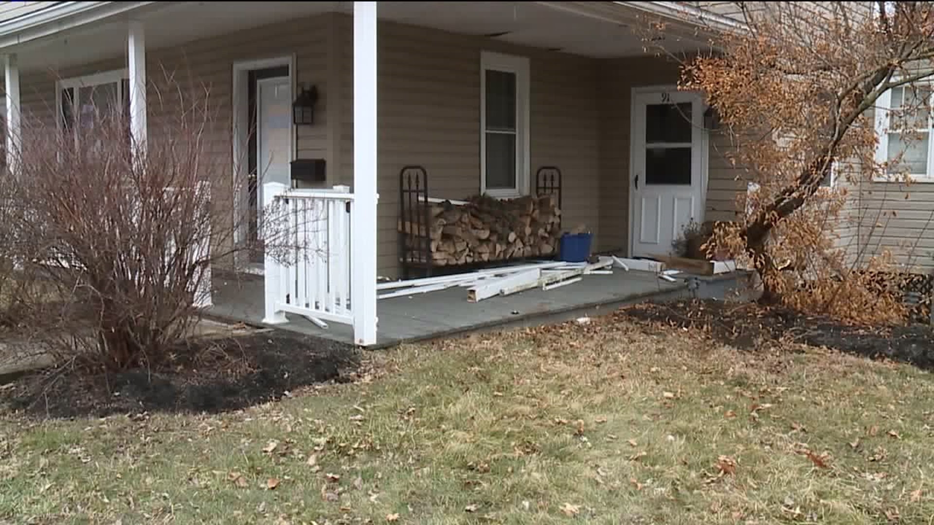 Pickup Truck Damages Home in Luzerne County