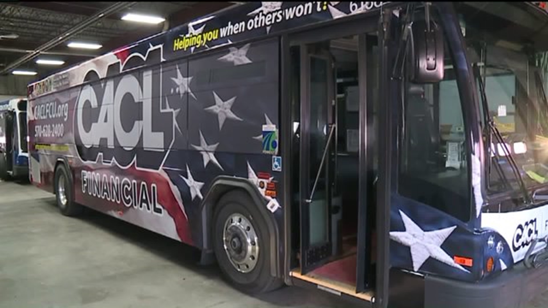 New Patriotic Look on STS Buses