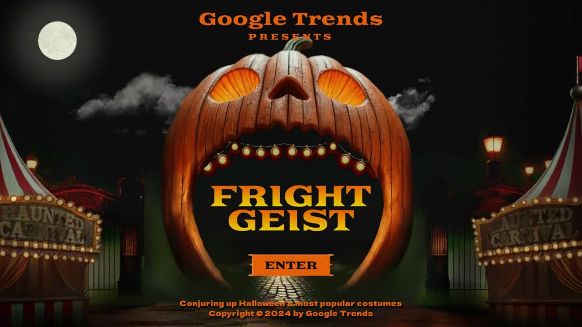 Top PA Halloween costumes | Google Frightgeist | wnep.com