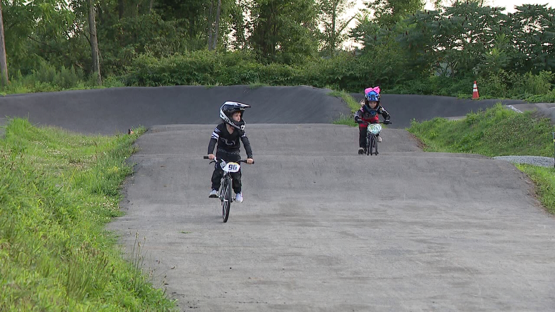 Some kids in Clarks Summit are already preparing for their big debut after the men's and women's BMX racing quarterfinals took place at the 2024 Paris Olympics.