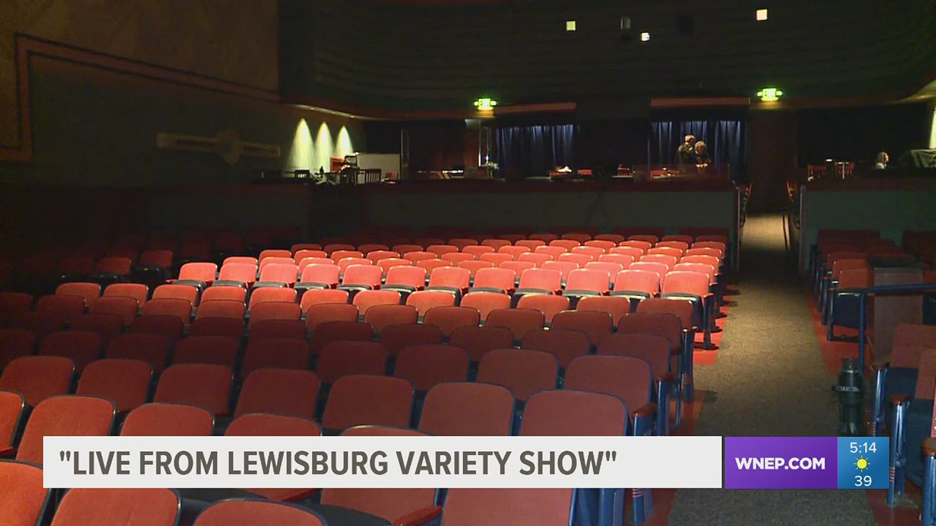 On Sunday the Campus Theatre in Lewisburg will host its first variety show.