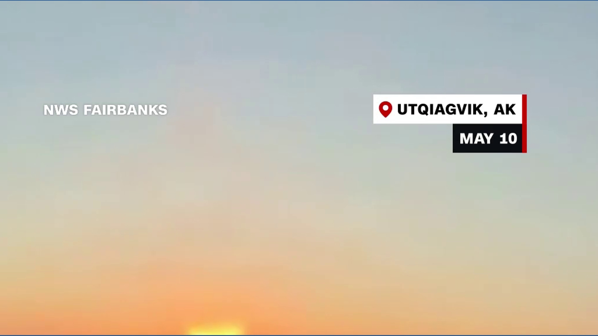 Alaska sees final sunrise as midnight sun season begins | wnep.com