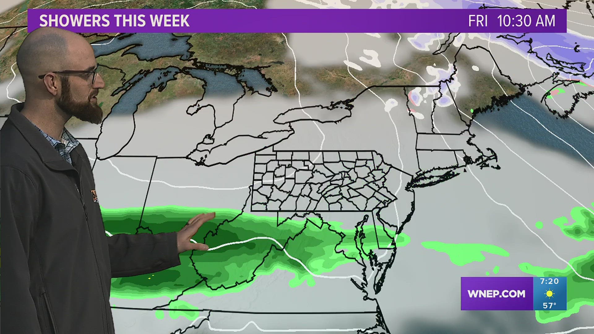 Tracking rain chances for later this week