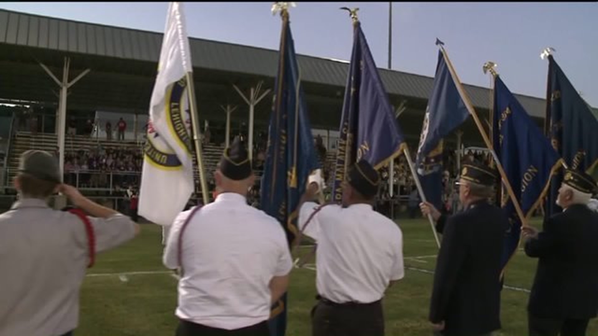 JROTC Honors Veterans, POW’s, MIA’s At Panther Valley Football Game
