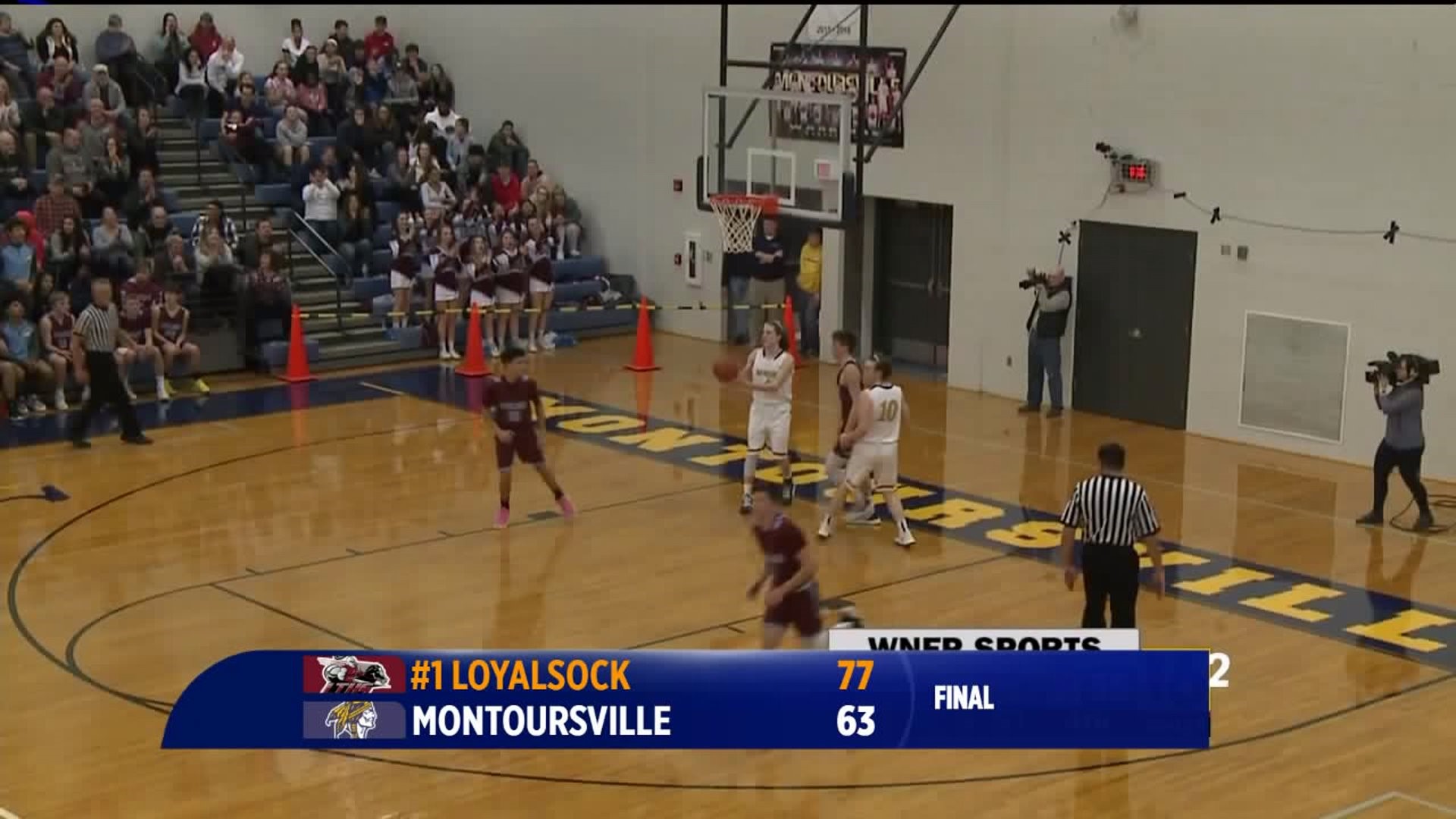 Gair Leads No. 1 Loyalsock to 77-63 Win over Montoursville on WNEP2