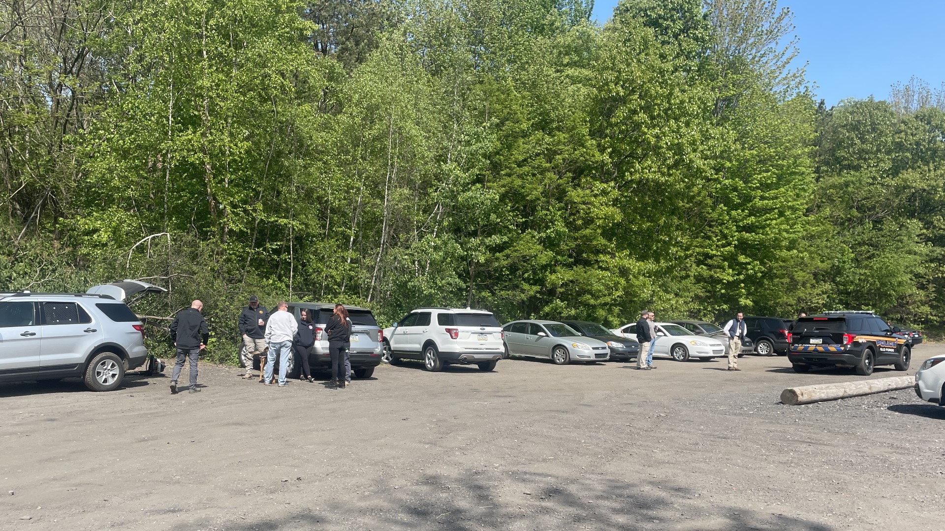 Investigators were back at Pagnotti Park in Old Forge Thursday morning.