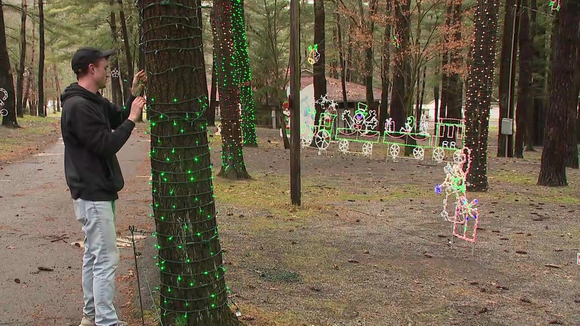 For the fourth straight year, Knoebels Amusement Resort will be a popular place to see Christmas lights.  Joy Through the Grove opens this Friday.