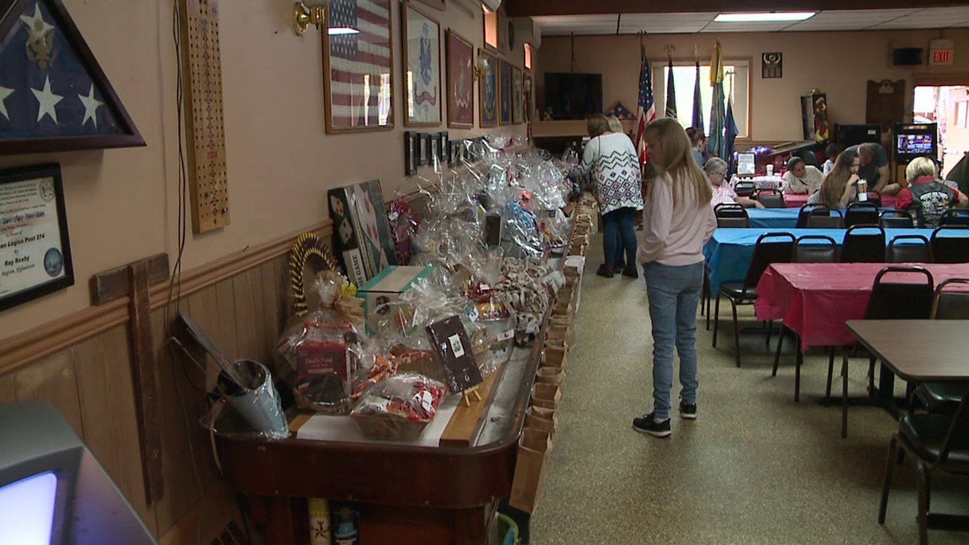 The fundraiser was held for Dave Genovese at American Legion Post 274 in Gouldsboro.
