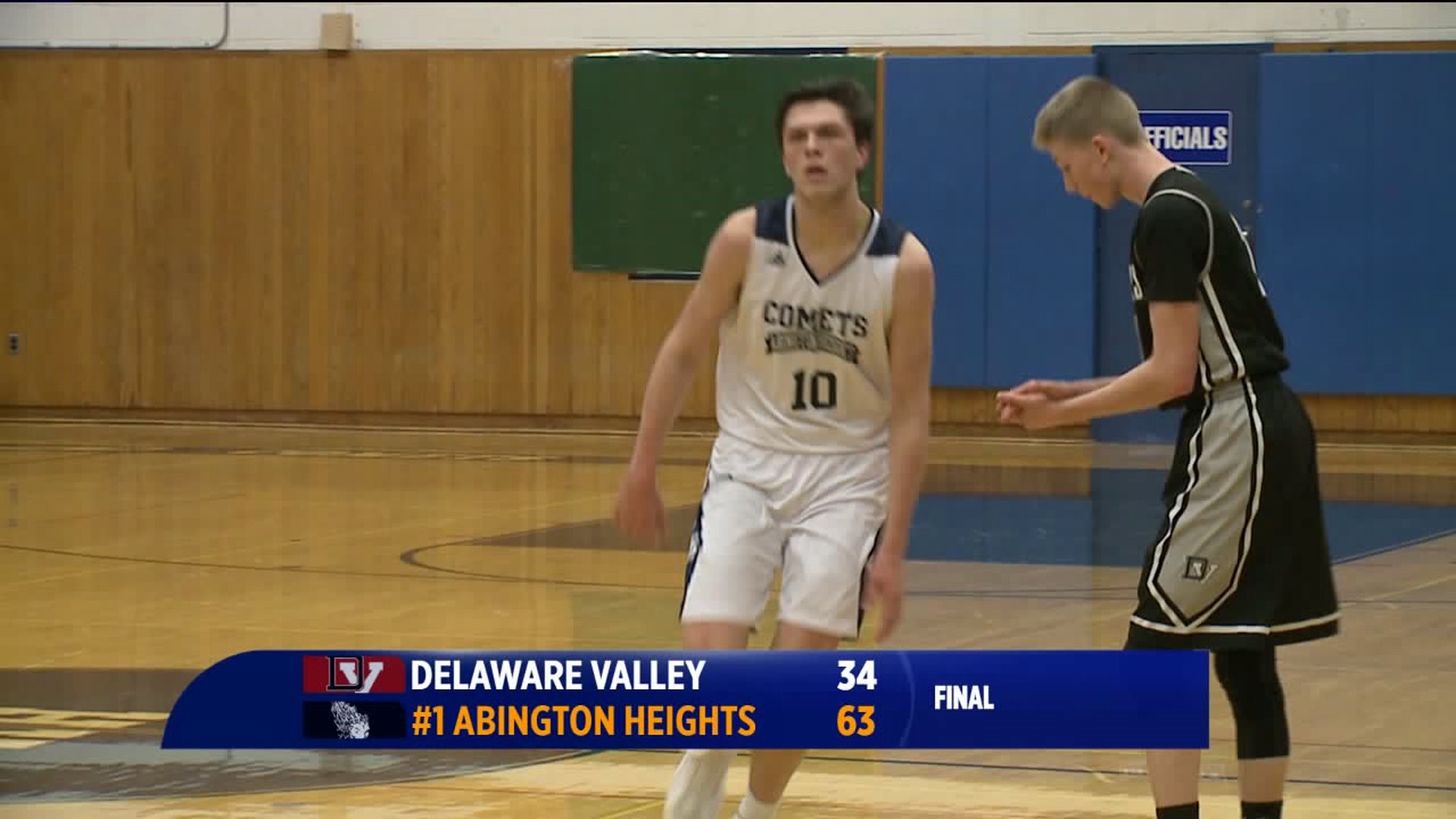 Tinsley Leads Abington Heights Past Delaware Valley