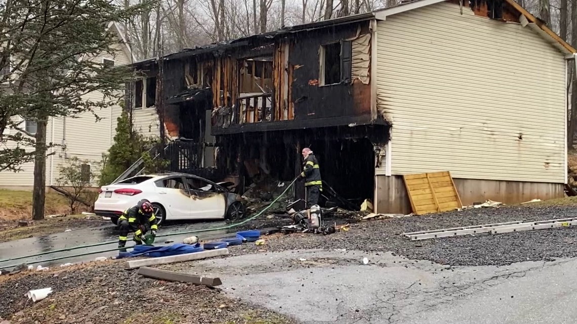Flames destroy home in Luzerne County | wnep.com