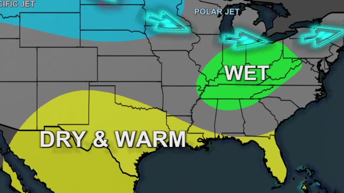 Watching third La Niña winter in a row