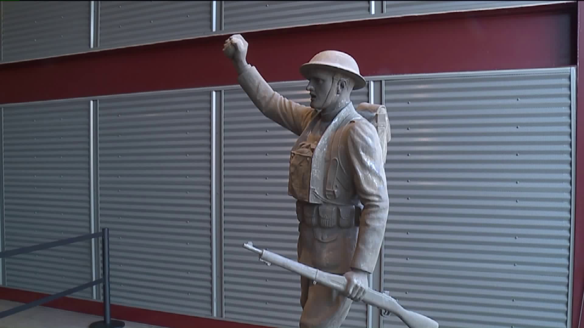 Col. Duffy Statue Back on Display in Scranton
