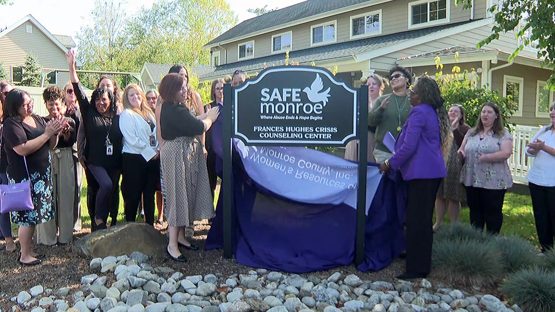 Women's Resources of Monroe County debuted their new name on Monday, which is more inclusive for everyone they serve.