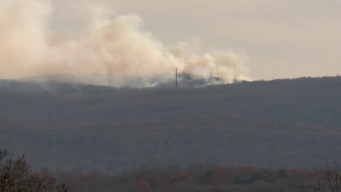 Wildfire Season To Start Off Early In Monroe County Wnep Wildfire Season To Start Off Early In Monroe County Wnep