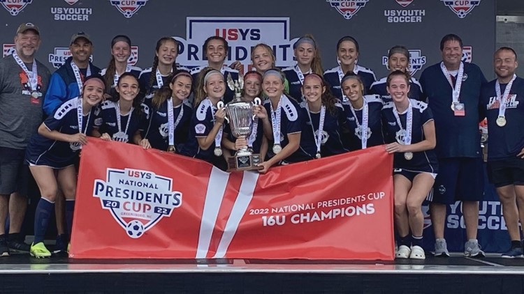 North Union United Soccer Club Sends Three Teams to Nationals, U16 Wave Win National Title